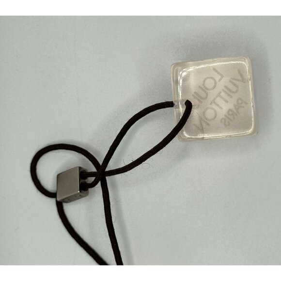 Louis Vuitton Paris Clear‎ Cube Hair Tie COA & Dust Bag - Picture 8 of 8
